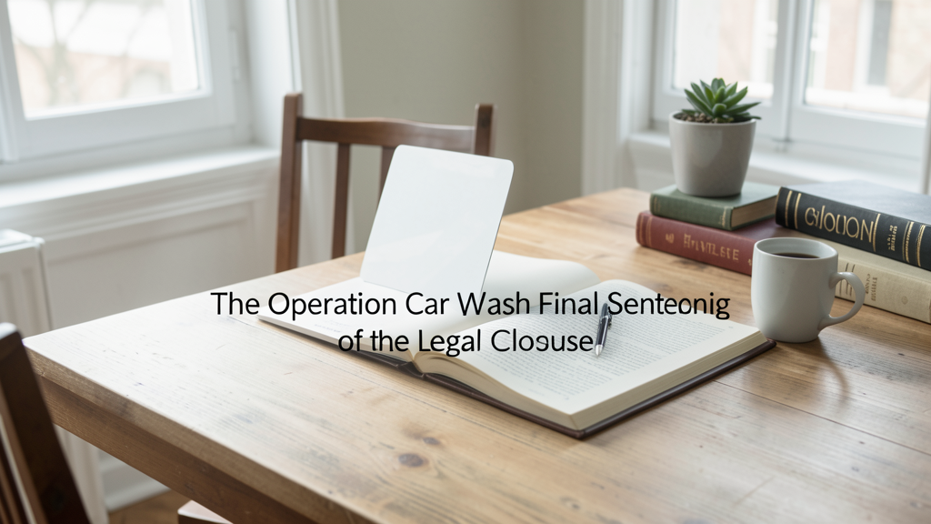 Editorial image illustrating The Operation Car Wash Final Sentencing: A Detailed Account of the Legal Closure