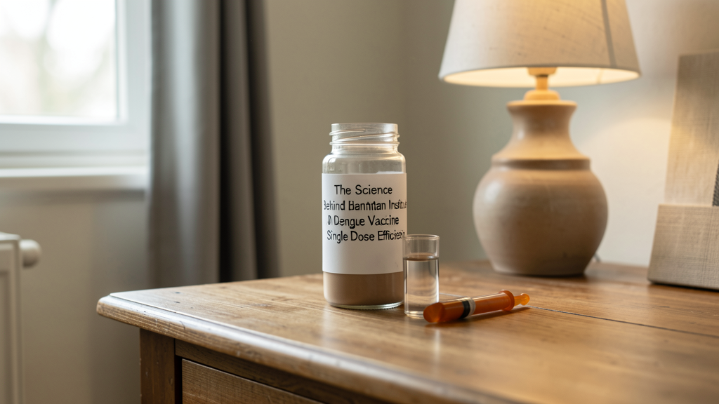 Photographic detail related to The Science Behind Butantan Institute's New Dengue Vaccine Single Dose Efficiency